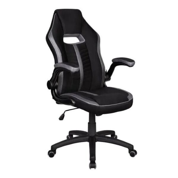 Cadeira Gamer Pelegrin Pel-3011 Preta E Cinza