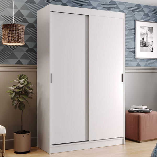 Guarda-roupa Solteiro Madesa Tokio 2 Portas De Correr 2 Gavetas
